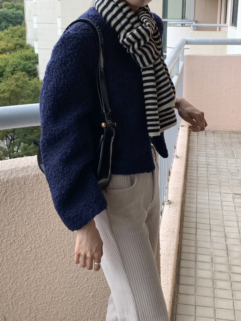 FRILL-T韓國代購㊣女裝新款熱賣人氣25秋冬休閑職業時尚夾克FRILL-T夾克