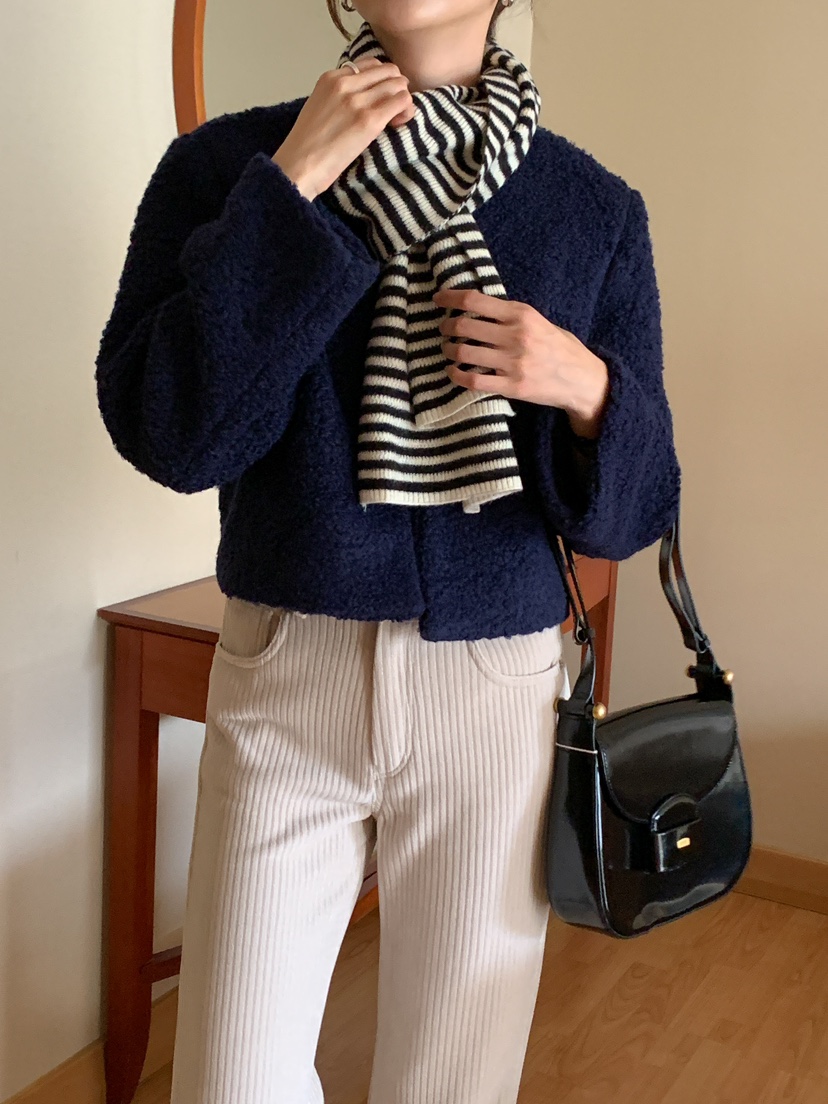 FRILL-T韓國代購㊣女裝新款熱賣人氣25秋冬休閑職業時尚夾克FRILL-T夾克