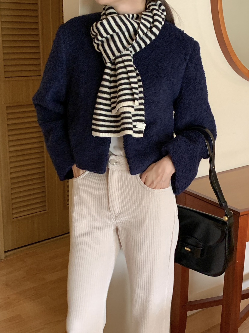 FRILL-T韓國代購㊣女裝新款熱賣人氣25秋冬休閑職業時尚夾克FRILL-T夾克