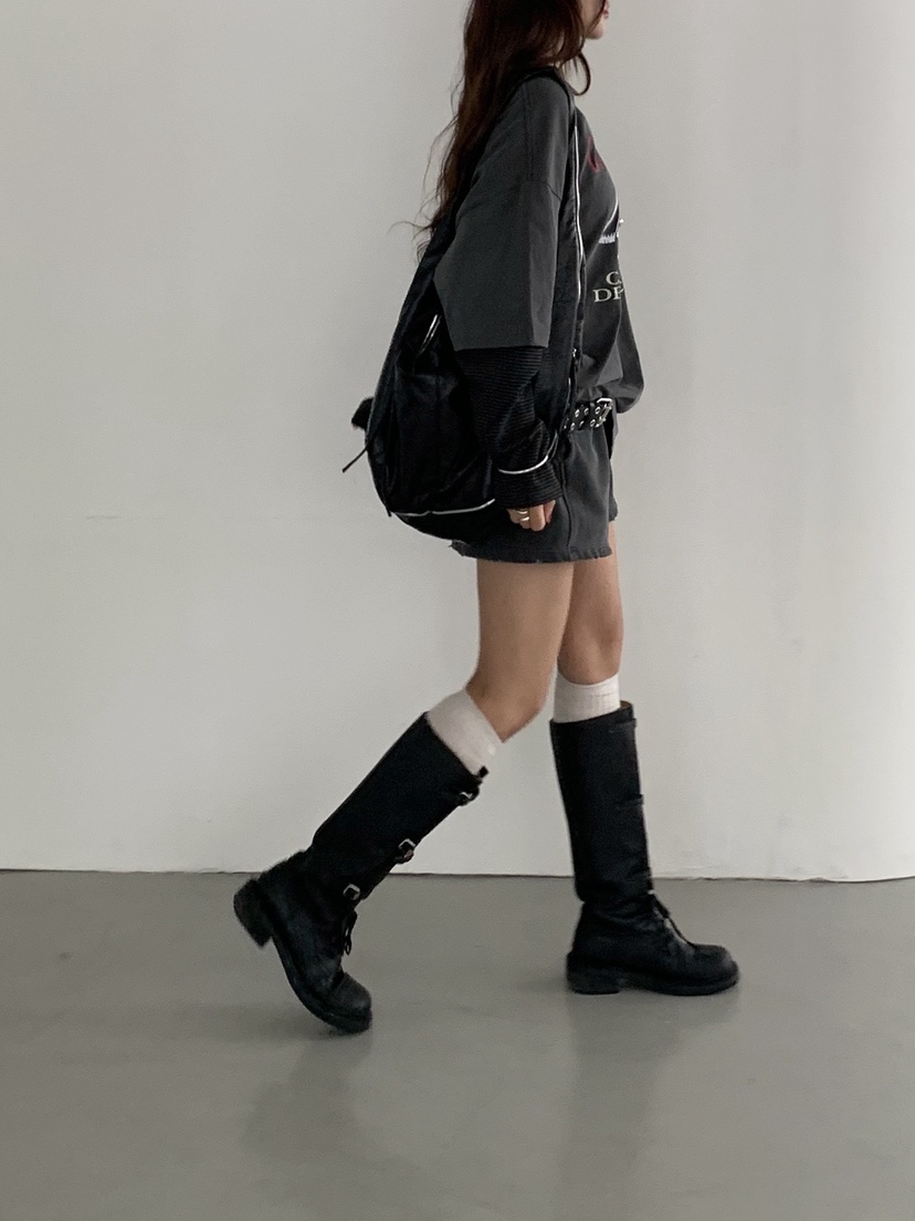 SUGAR CASE東大門㊣代購女士新品職業休閑25秋冬時尚長袖T恤SUGAR CASE長袖T恤