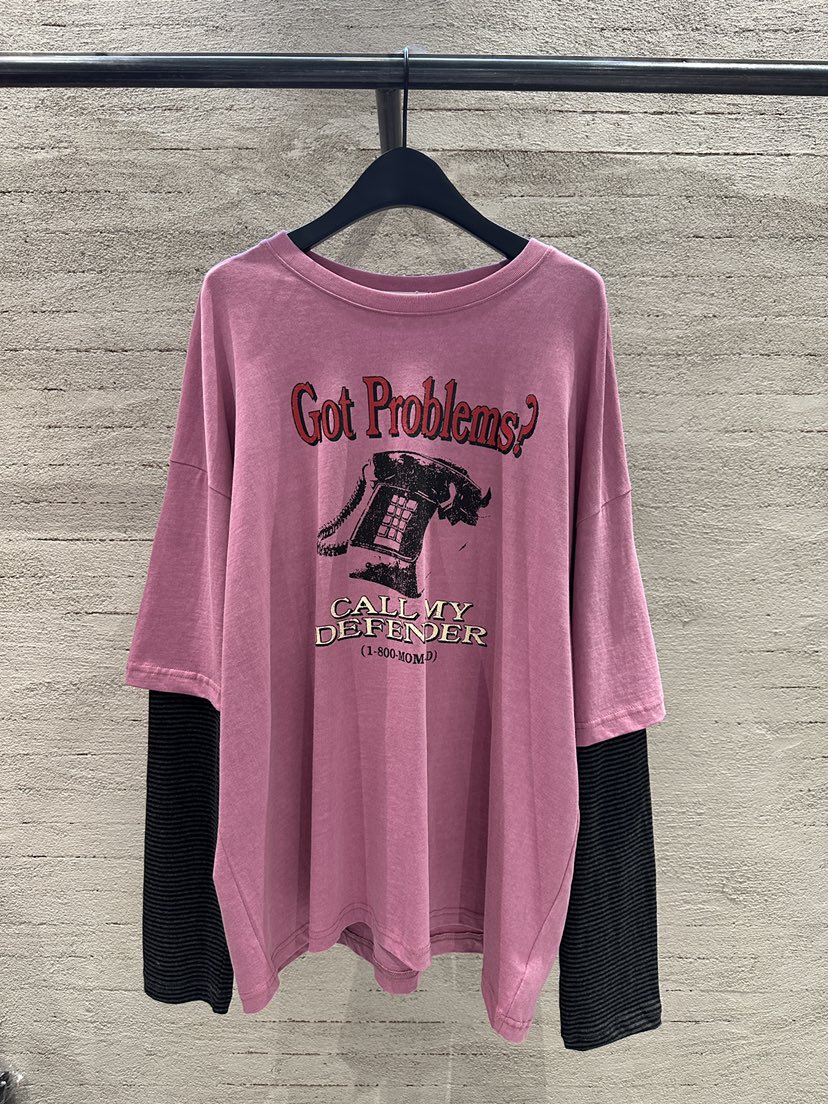 SUGAR CASE東大門㊣代購女士新品職業休閑25秋冬時尚長袖T恤SUGAR CASE長袖T恤圖色1