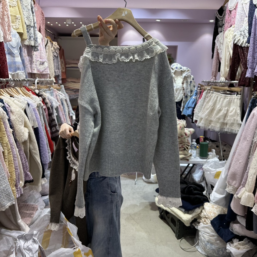 MS韓國代購㊣女士新款真品時尚人氣職業休閑推薦熱賣針織衫MS針織衫