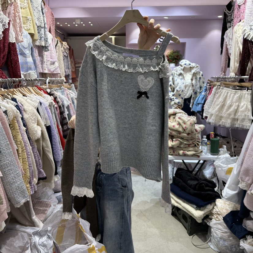 MS韓國代購㊣女士新款真品時尚人氣職業休閑推薦熱賣針織衫MS針織衫圖色1