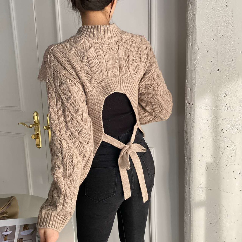 BLUE RIBBON東大門㊣實拍女裝新款時尚熱賣推薦休閑職業毛衣BLUE RIBBON毛衣