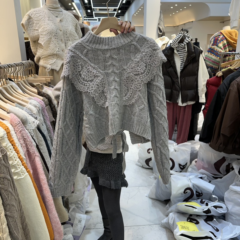 BLUE RIBBON東大門㊣實拍女裝新款時尚熱賣推薦休閑職業毛衣BLUE RIBBON毛衣圖色3