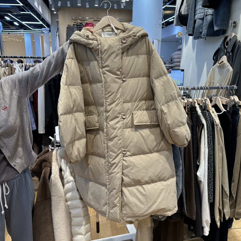 TARA東大門㊣直郵女士新款時尚人氣推薦真品休閑長款羽絨服TARA長款羽絨服圖色1