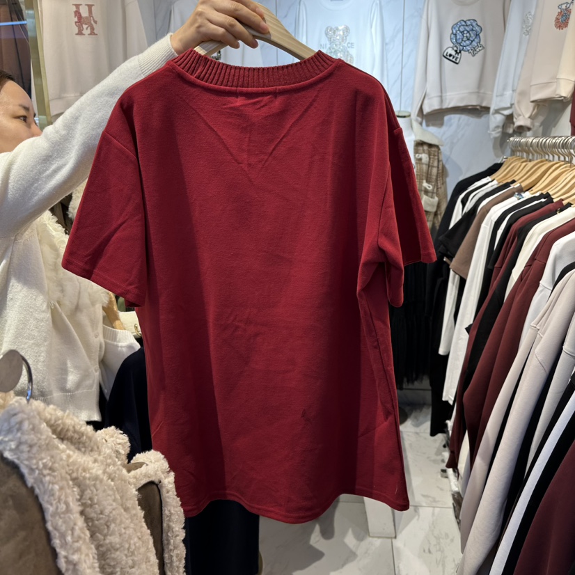 COCO HOLIC東大門㊣實拍女士新款休閑人氣推薦真品熱賣T恤COCO HOLICT恤