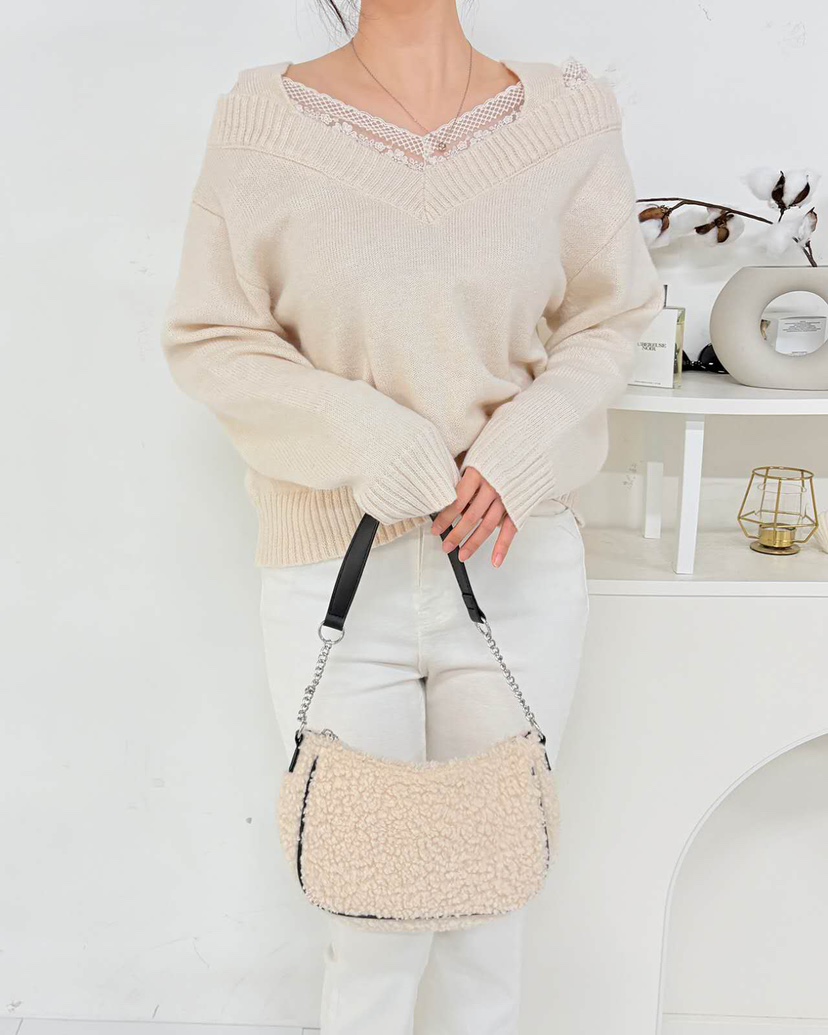 BLUE RIBBON東大門㊣實拍女士新品人氣推薦職業休閑針織衫BLUE RIBBON針織衫