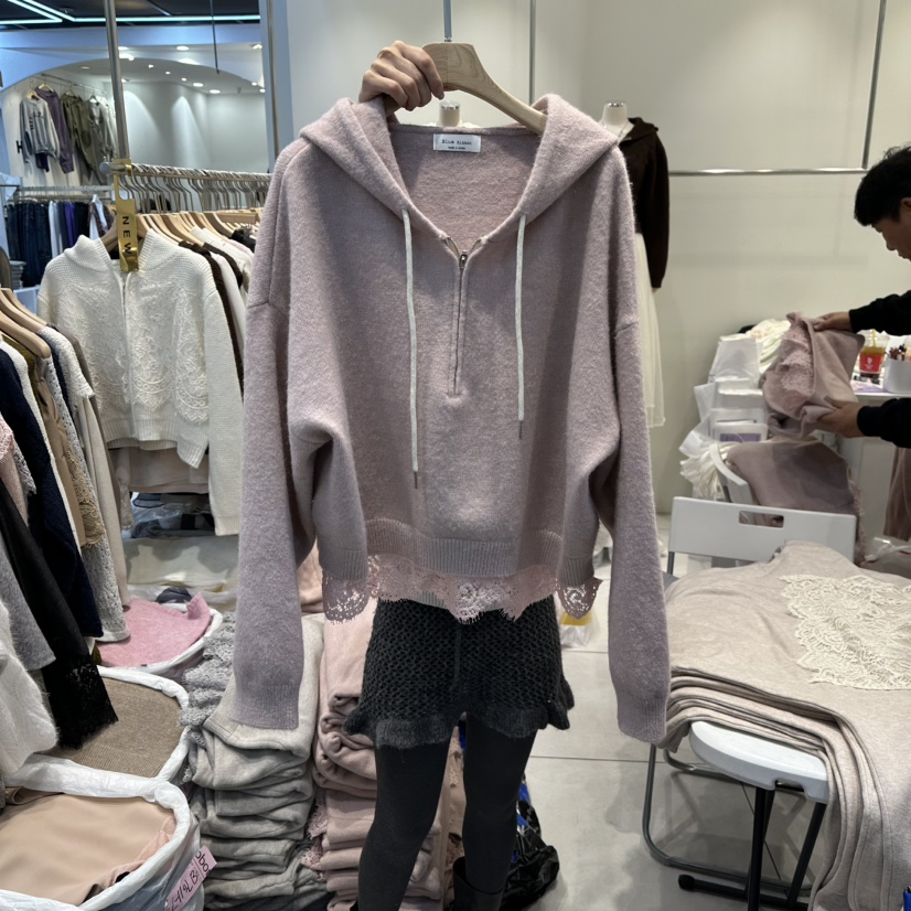 BLUE RIBBON東大門㊣代購女士新品時尚職業推薦真品針織衫BLUE RIBBON針織衫圖色1