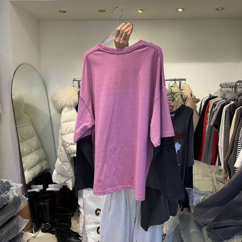 MORAN韓國代購㊣女士新款職業真品人氣推薦休閑25秋冬長袖T恤MORAN/MOSCO長袖T恤