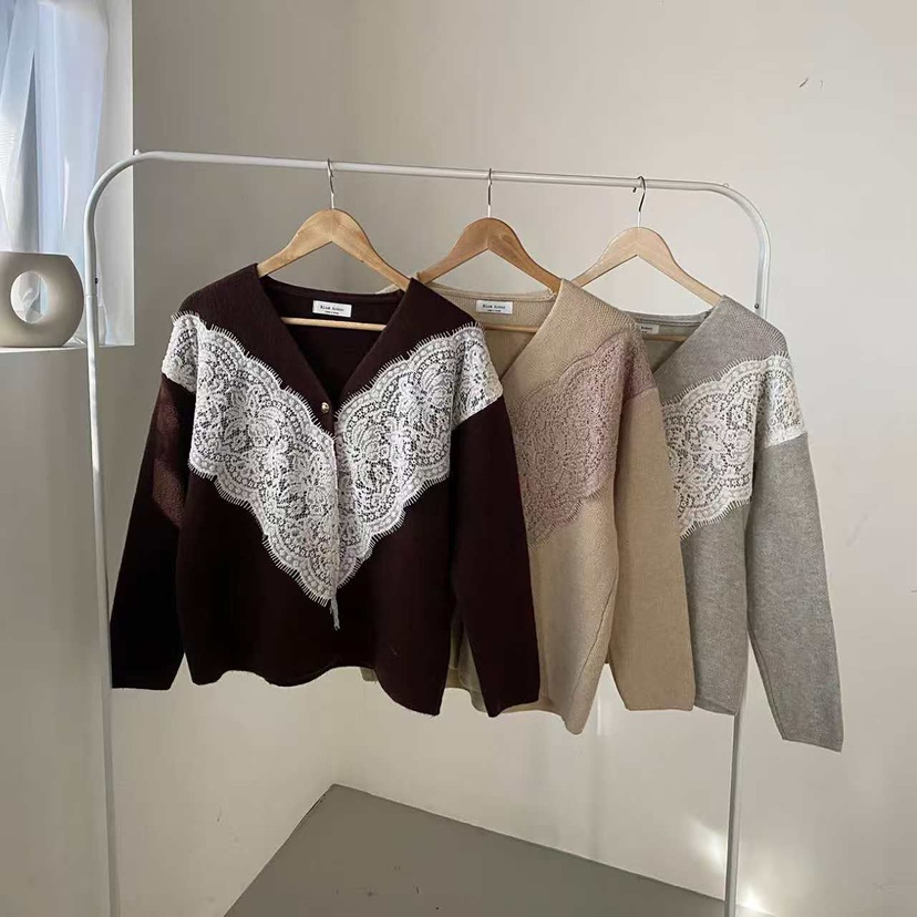 BLUE RIBBON東大門㊣代購女士新品時尚真品熱賣針織衫開衫BLUE RIBBON針織衫