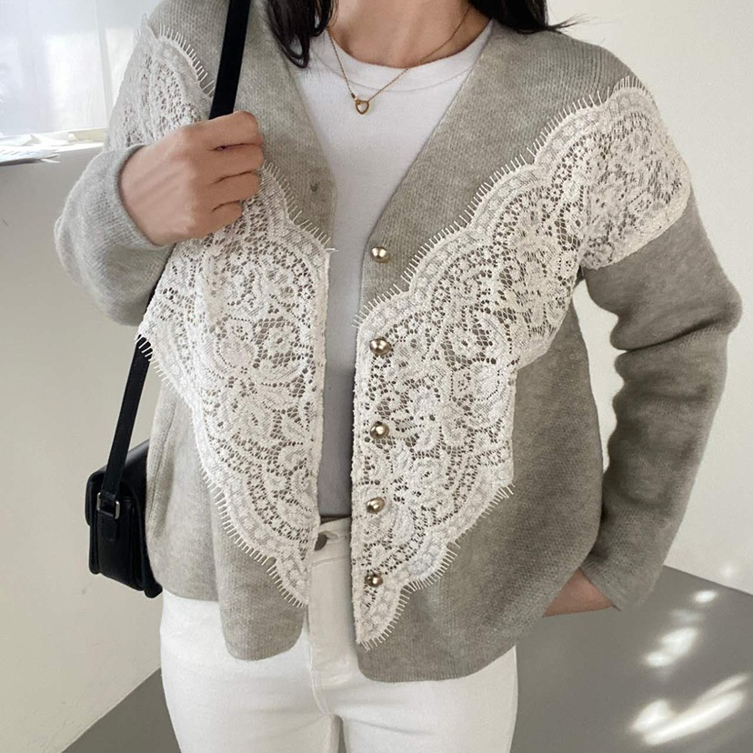 BLUE RIBBON東大門㊣代購女士新品時尚真品熱賣針織衫開衫BLUE RIBBON針織衫