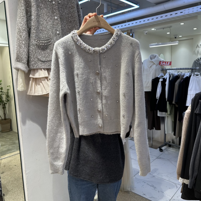 BELITA東大門㊣代購女裝新款休閑熱賣真品推薦人氣25秋冬針織衫BELITA針織衫圖色2