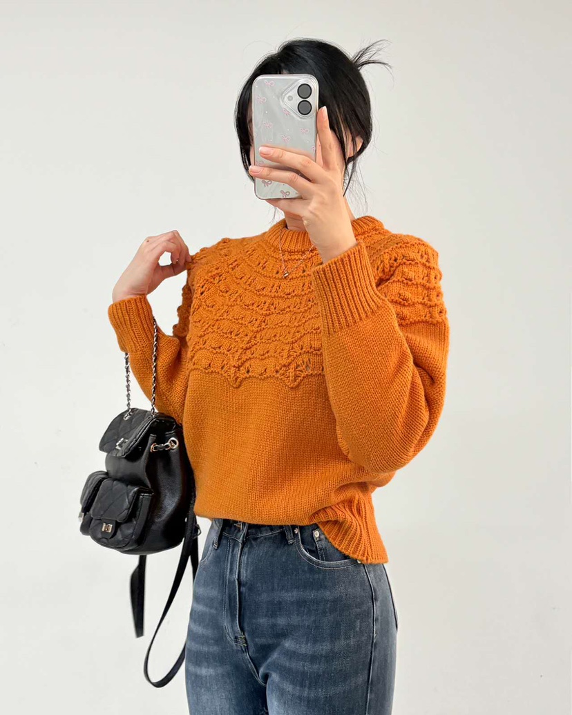 BLUE RIBBON東大門㊣直郵女裝新品時尚25秋冬推薦熱賣毛衣BLUE RIBBON毛衣