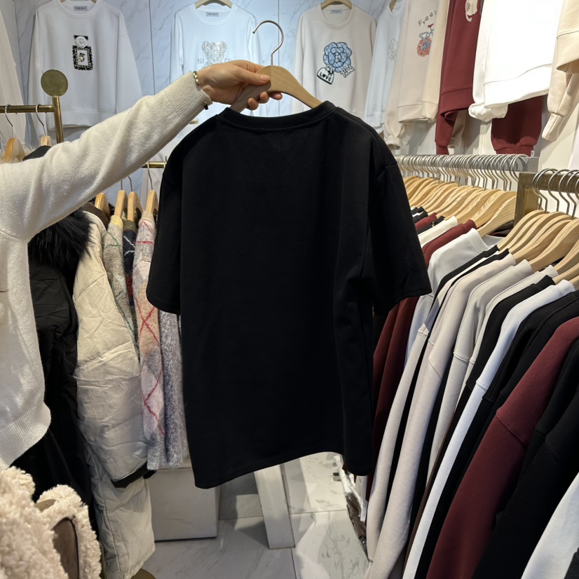 COCO HOLIC韓國代購㊣女裝新品人氣推薦25秋冬時尚熱賣T恤COCO HOLICT恤