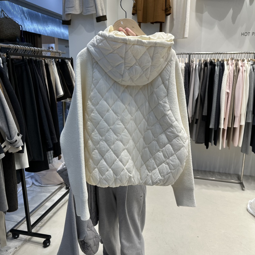 HOT PLACE韓國直郵㊣女士新品25秋冬人氣熱賣休閑夾克絎縫HOT PLACE_ISSUE/DREAM GIRIS夾克