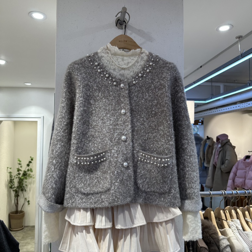 BELITA韓國代購㊣女士新款真品休閑職業推薦人氣時尚熱賣夾克BELITA夾克圖色1