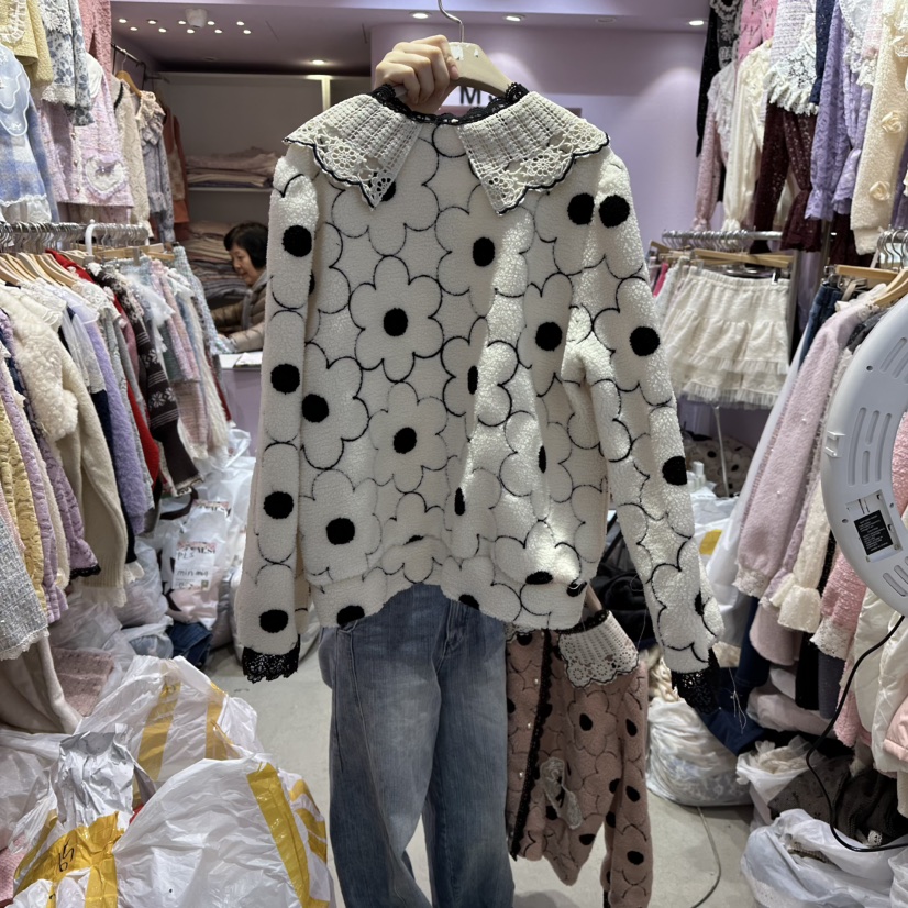 MS韓國直郵㊣女士新款時尚休閑推薦職業人氣熱賣真品針織衫MS針織衫