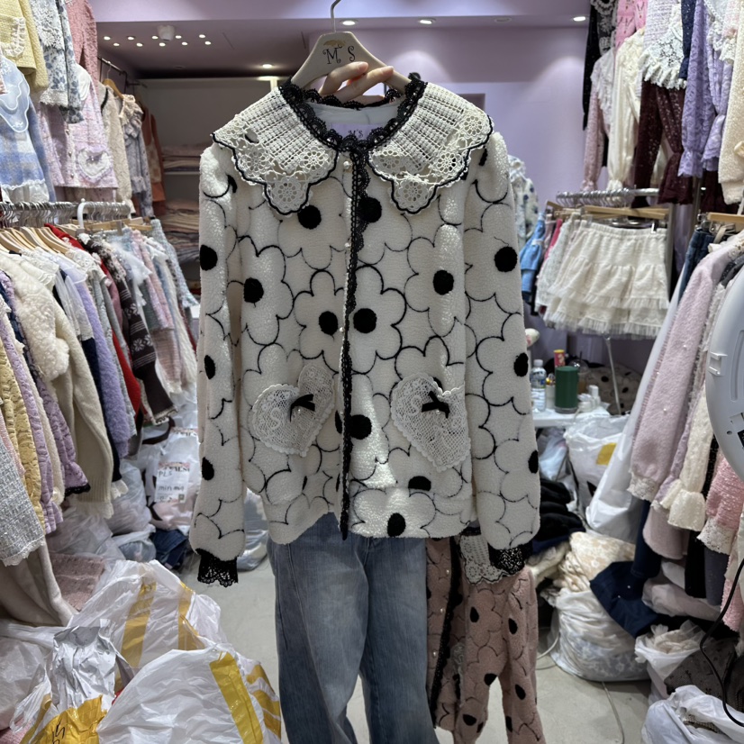 MS韓國直郵㊣女士新款時尚休閑推薦職業人氣熱賣真品針織衫MS針織衫圖色2