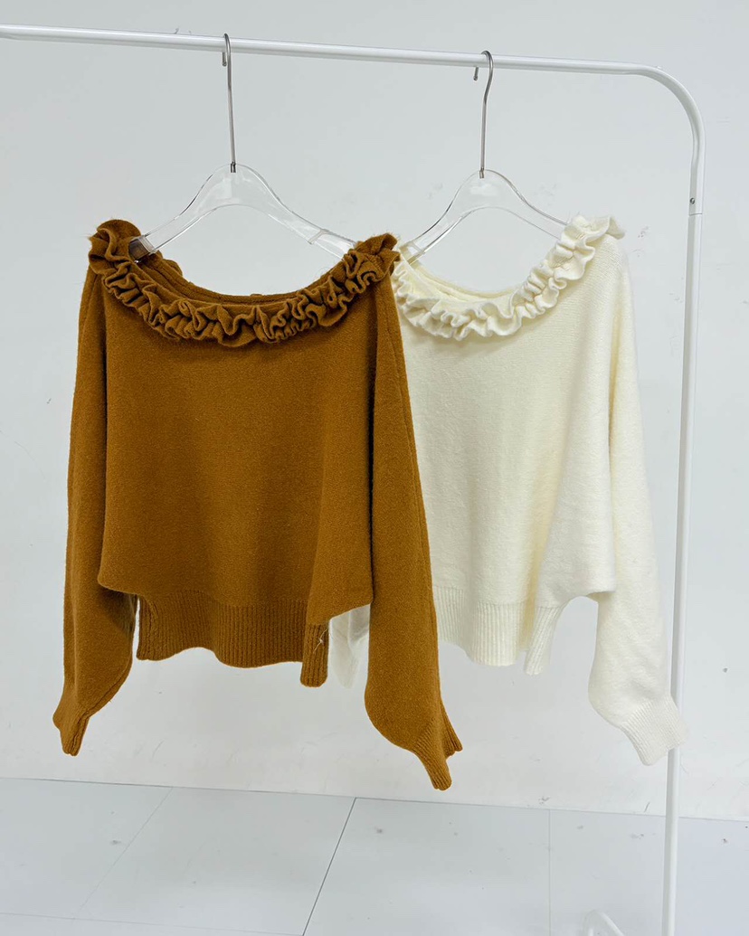 BLUE RIBBON東大門㊣代購女裝新品休閑人氣時尚25秋冬針織衫BLUE RIBBON針織衫