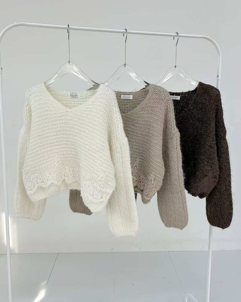 BLUE RIBBON韓國代購㊣女裝新款真品休閑人氣職業熱賣毛衣BLUE RIBBON毛衣