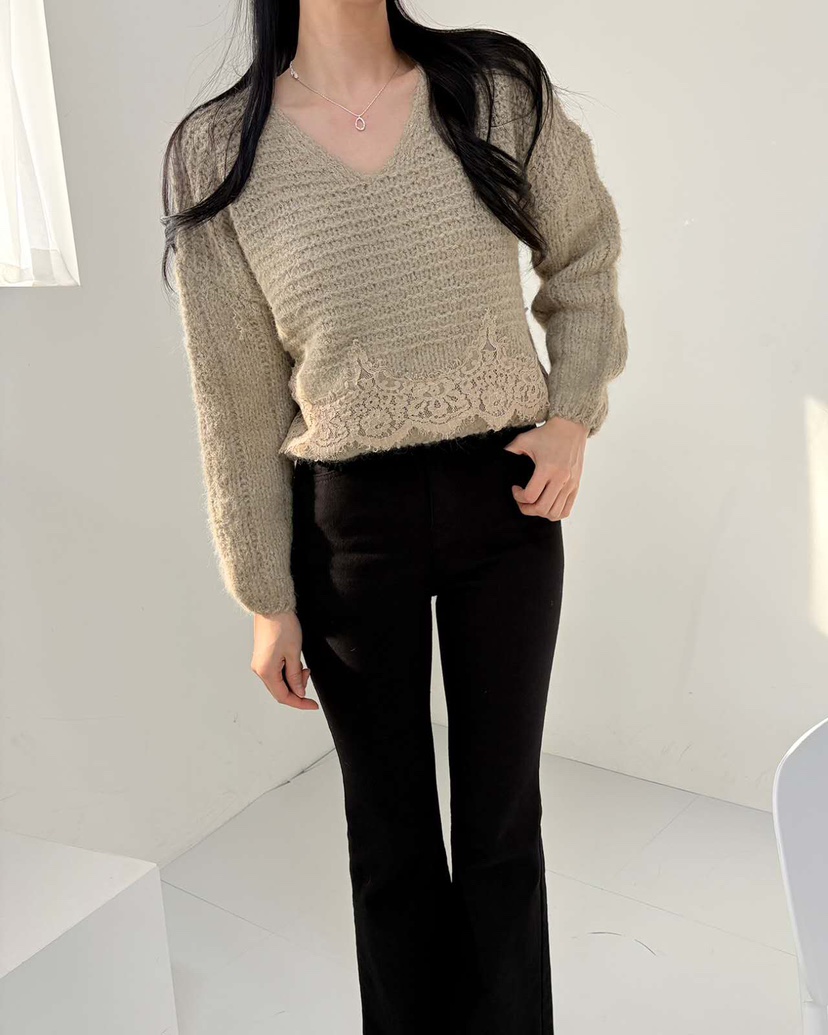 BLUE RIBBON韓國代購㊣女裝新款真品休閑人氣職業熱賣毛衣BLUE RIBBON毛衣