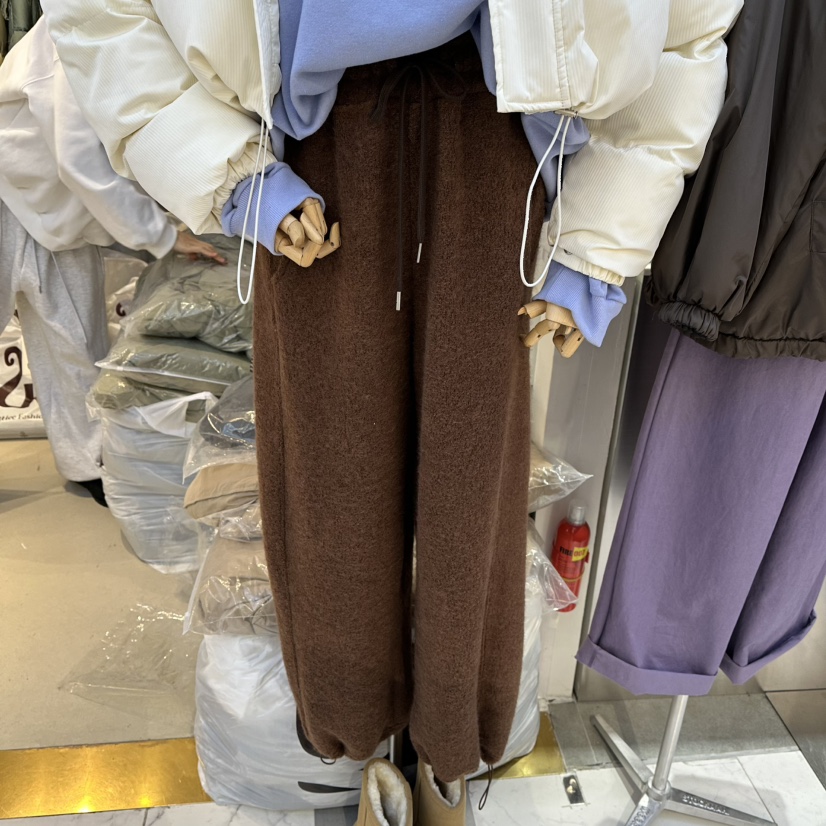 MORAN東大門㊣實拍女裝新款推薦人氣休閑真品職業休閑褲泰迪熊MORAN/MOSCO休閑褲圖色2