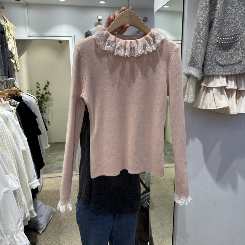 BELITA韓國代購㊣女士新品熱賣真品職業人氣時尚25秋冬針織衫BELITA針織衫圖色2