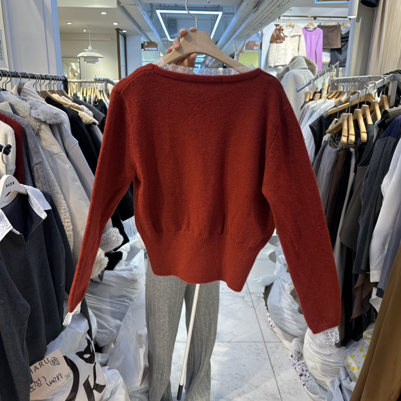 HARU-Q東大門㊣代購女士新品人氣熱賣休閑推薦職業毛衣羊毛衫HARU-Q毛衣