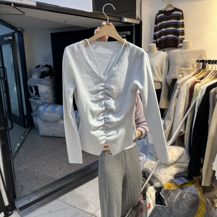 HARU-Q東大門㊣直郵女裝新品熱賣真品休閑推薦人氣職業針織衫HARU-Q針織衫圖色2