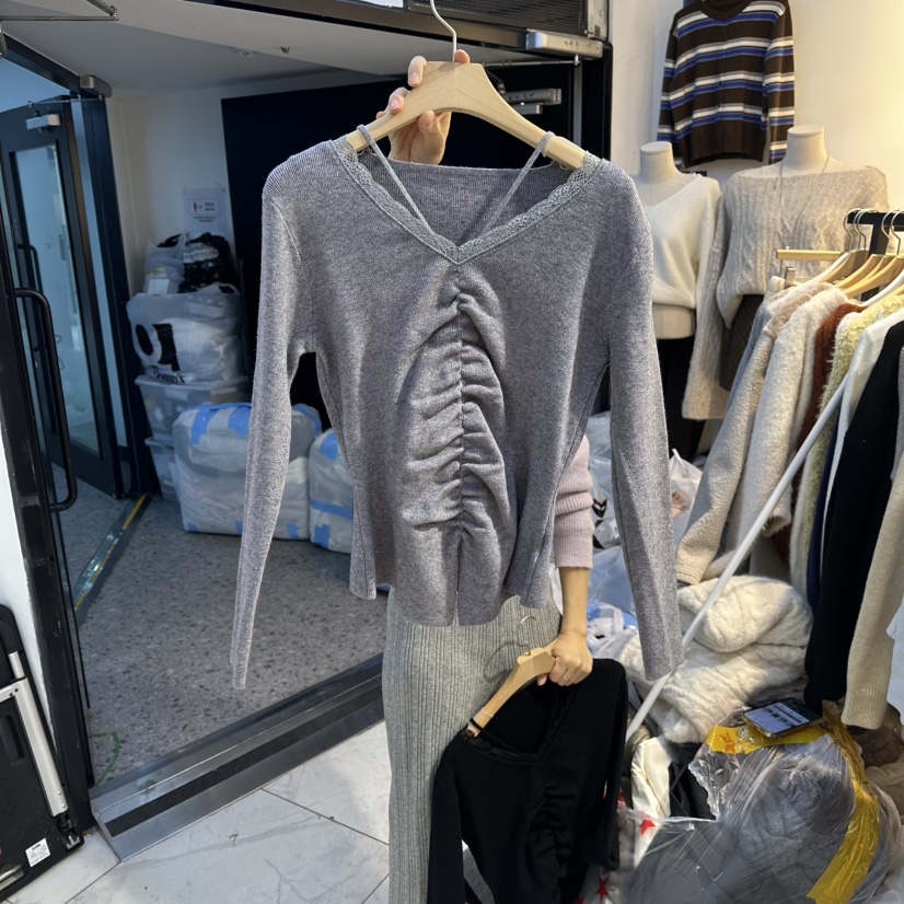 HARU-Q東大門㊣直郵女裝新品熱賣真品休閑推薦人氣職業針織衫HARU-Q針織衫圖色3