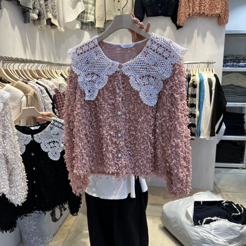 LADYBUG+ADORABLE東大門㊣直郵女裝新品熱賣真品襯衫蕾絲衫LADYBUG/Adorable襯衫/蕾絲衫圖色1