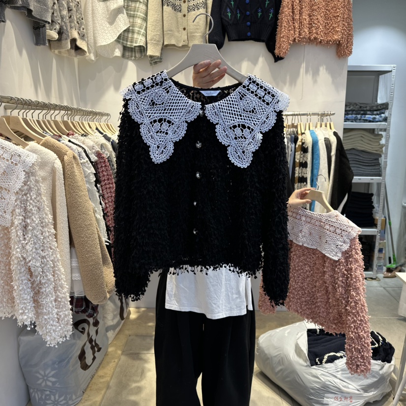 LADYBUG+ADORABLE東大門㊣直郵女裝新品熱賣真品襯衫蕾絲衫LADYBUG/Adorable襯衫/蕾絲衫圖色3