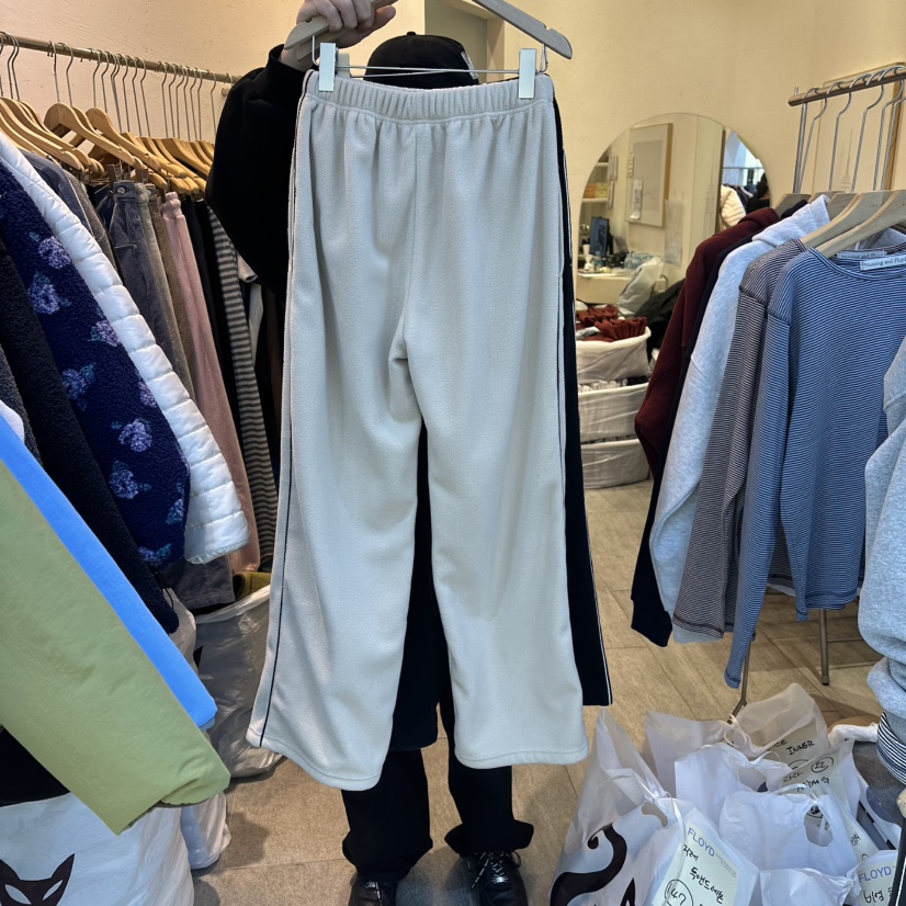 AND FLOYD韓國直郵㊣女士新品人氣休閑25秋冬推薦休閑褲加絨stunning and Floyd休閑褲圖色1