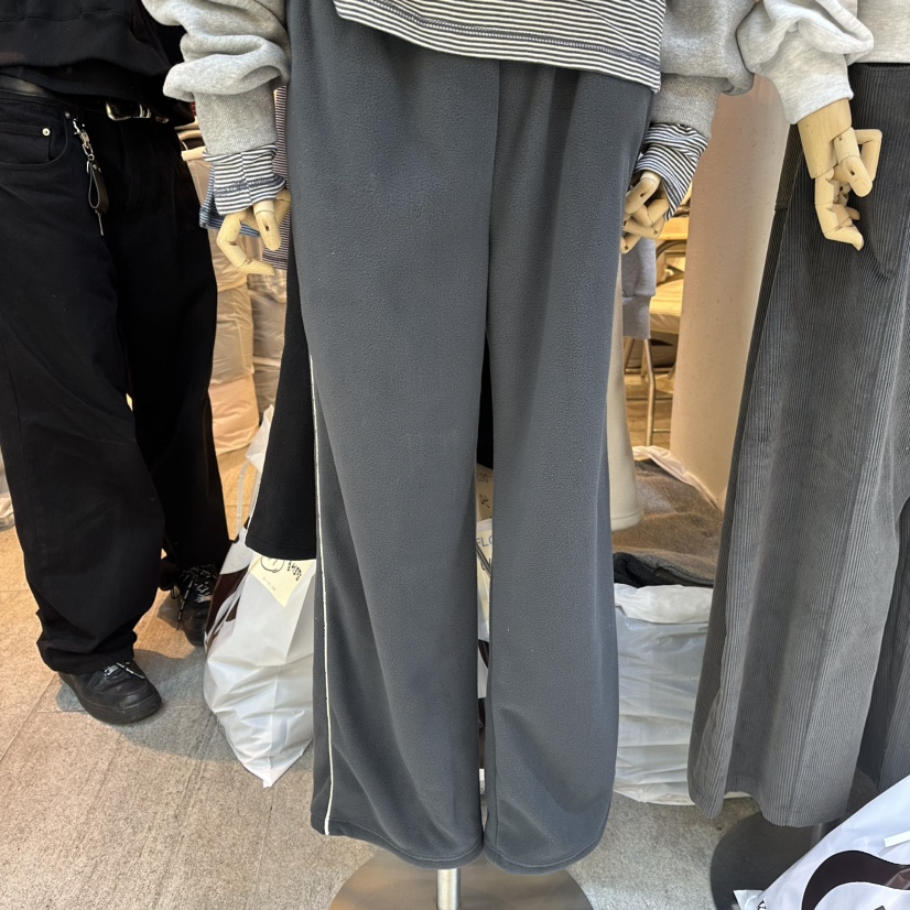 AND FLOYD韓國直郵㊣女士新品人氣休閑25秋冬推薦休閑褲加絨stunning and Floyd休閑褲圖色2