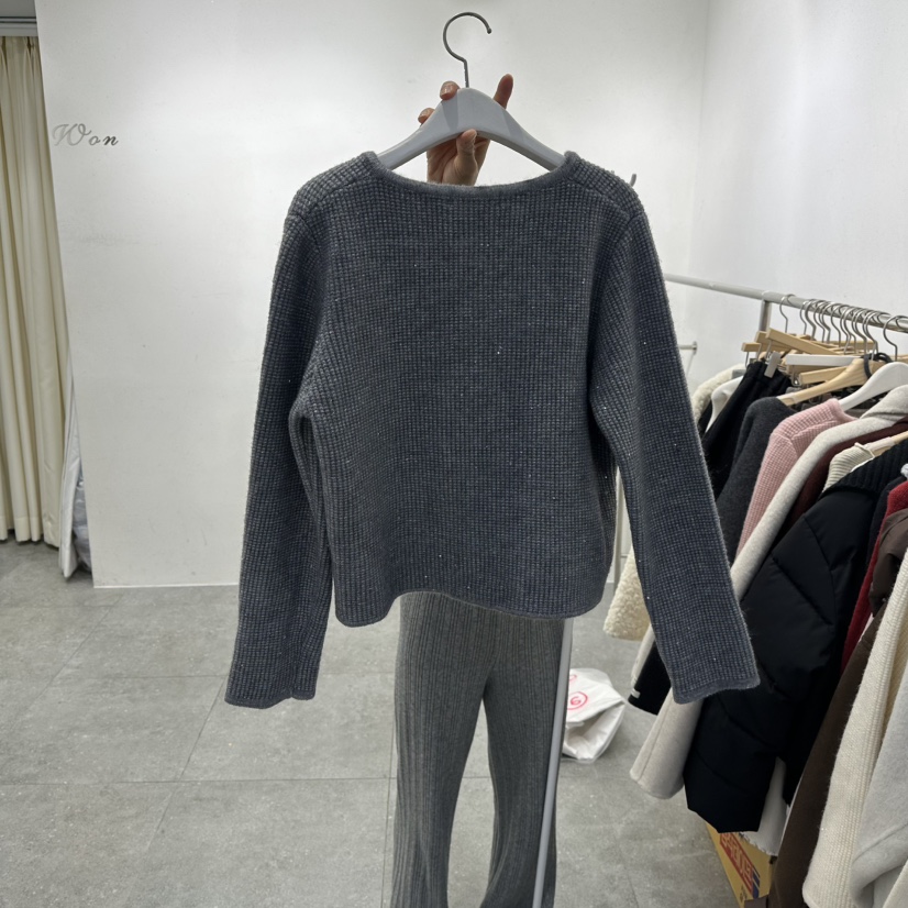 HARU-Q東大門㊣直郵女裝新款真品職業人氣推薦25秋冬針織衫開衫HARU-Q針織衫