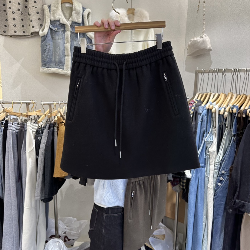 HIPTIQUE東大門㊣實拍女裝新品推薦25秋冬熱賣半身裙中短裙HIPTIQUE半身裙/中短裙圖色3