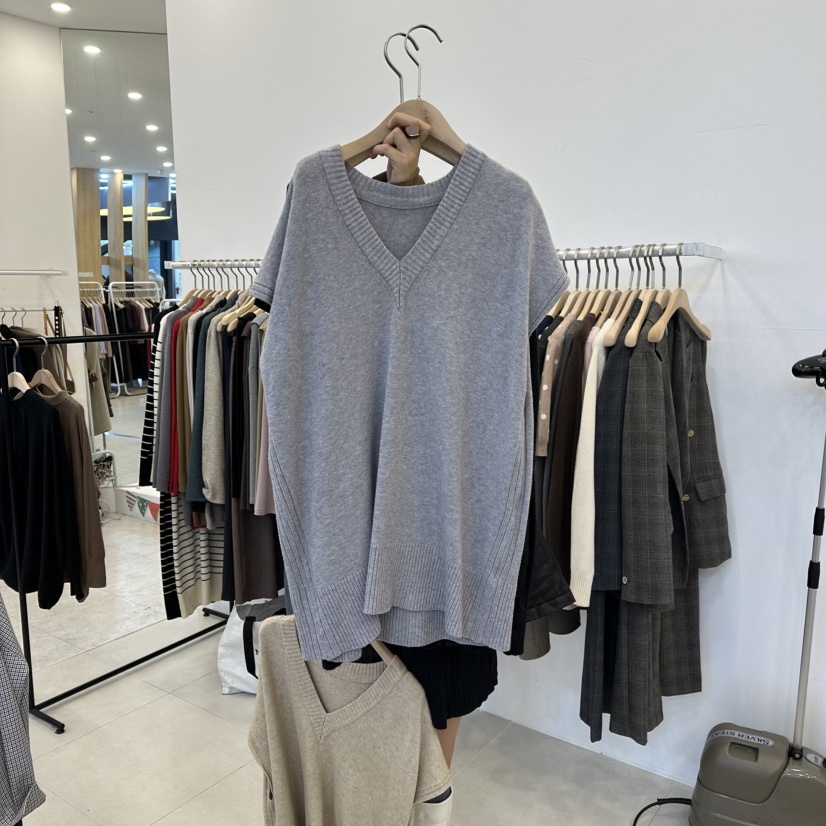 FUNNY POWDER韓國代購㊣女裝新款真品推薦人氣熱賣時尚針織衫THE FUNNY針織衫圖色2