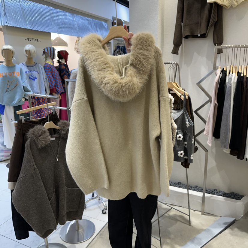 HIPTIQUE韓國直郵㊣女士新款推薦時尚人氣夾克浣熊開衫長款HIPTIQUE夾克