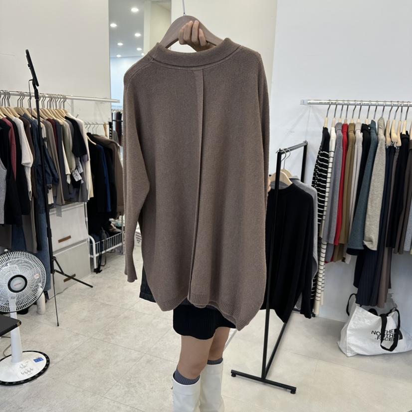 FUNNY POWDER韓國代購㊣女裝新款熱賣人氣職業時尚針織衫羊絨THE FUNNY針織衫