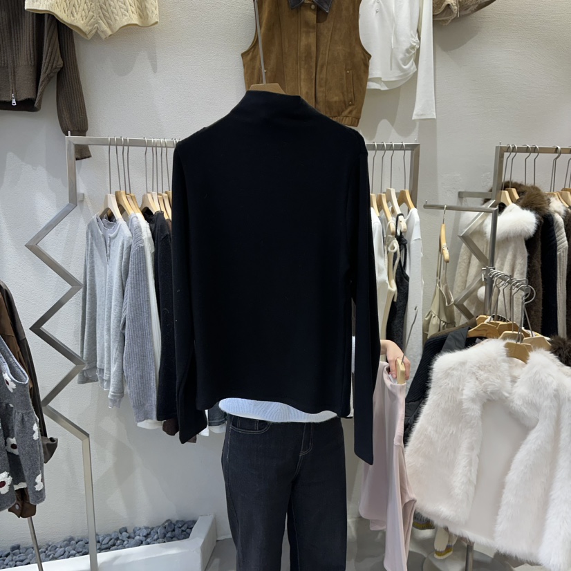 HIPTIQUE東大門㊣直郵女士新品熱賣人氣25秋冬職業推薦長袖T恤HIPTIQUE長袖T恤圖色2