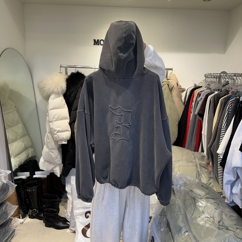 MORAN東大門㊣實拍女裝新款人氣職業熱賣衛衣連帽衫加絨抓絨MORAN/MOSCO衛衣
