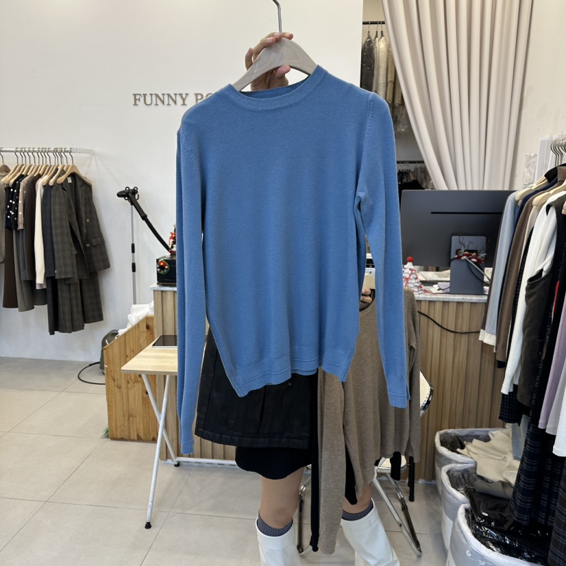 FUNNY POWDER韓國代購㊣女裝新品推薦人氣真品時尚長袖T恤THE FUNNY長袖T恤圖色2