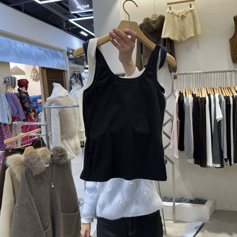 HIPTIQUE東大門㊣直郵女裝新品真品時尚推薦25秋冬吊帶背心HIPTIQUE吊帶/背心