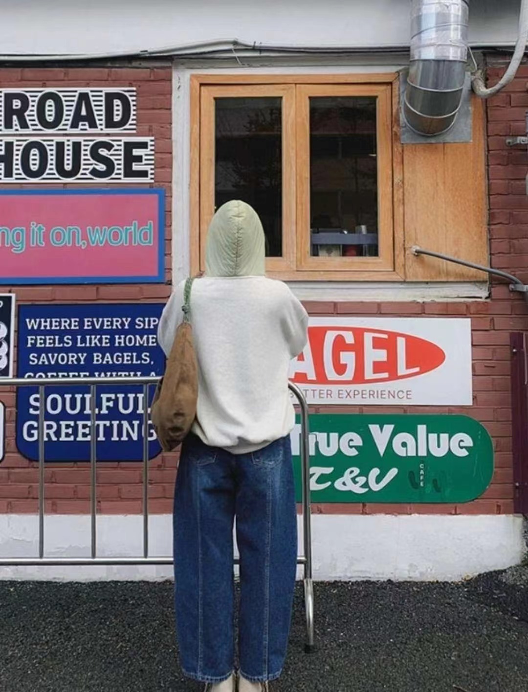 L@BOR-레이버-T東大門㊣代購女士新款推薦25秋冬時尚牛仔褲L@BOR牛仔褲