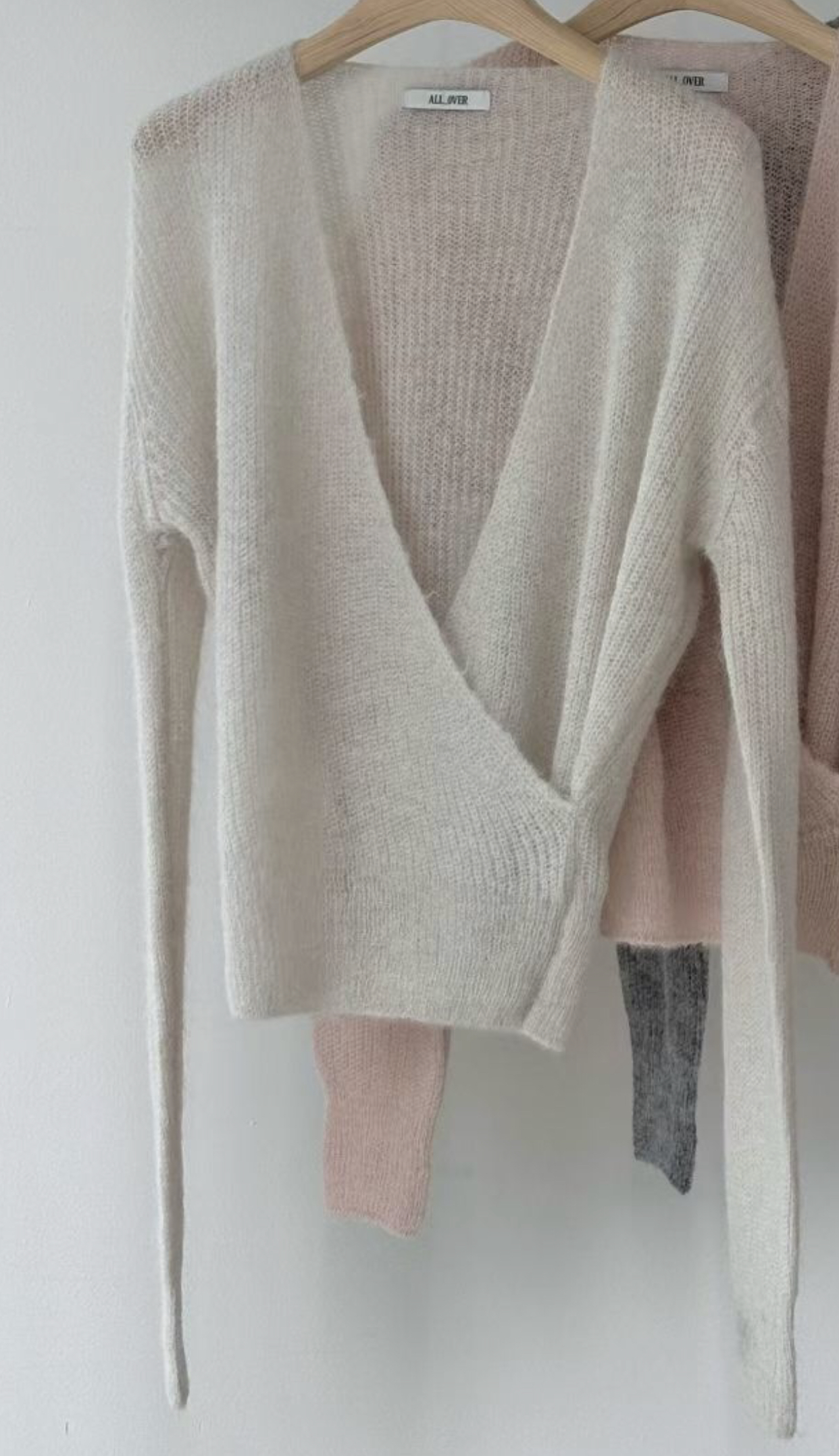 ALL OVER東大門㊣直郵女士新品推薦職業時尚休閑25秋冬針織衫ALL OVER針織衫圖色1