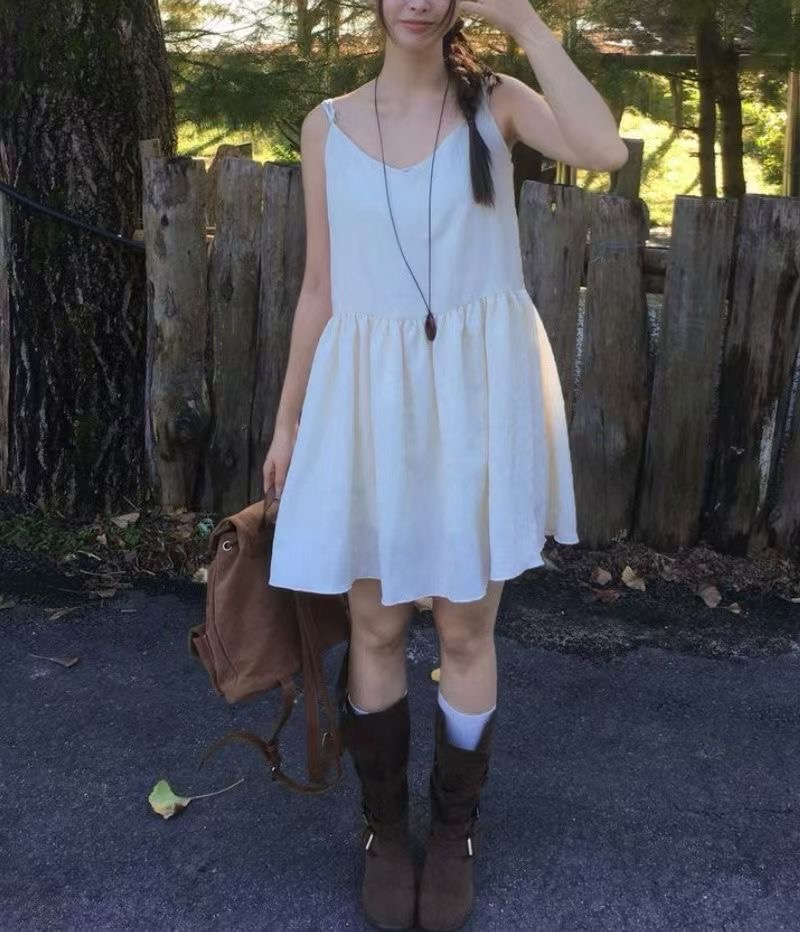 ALL OVER韓國直郵㊣女裝新款時尚休閑職業推薦25秋冬連衣裙ALL OVER連衣裙