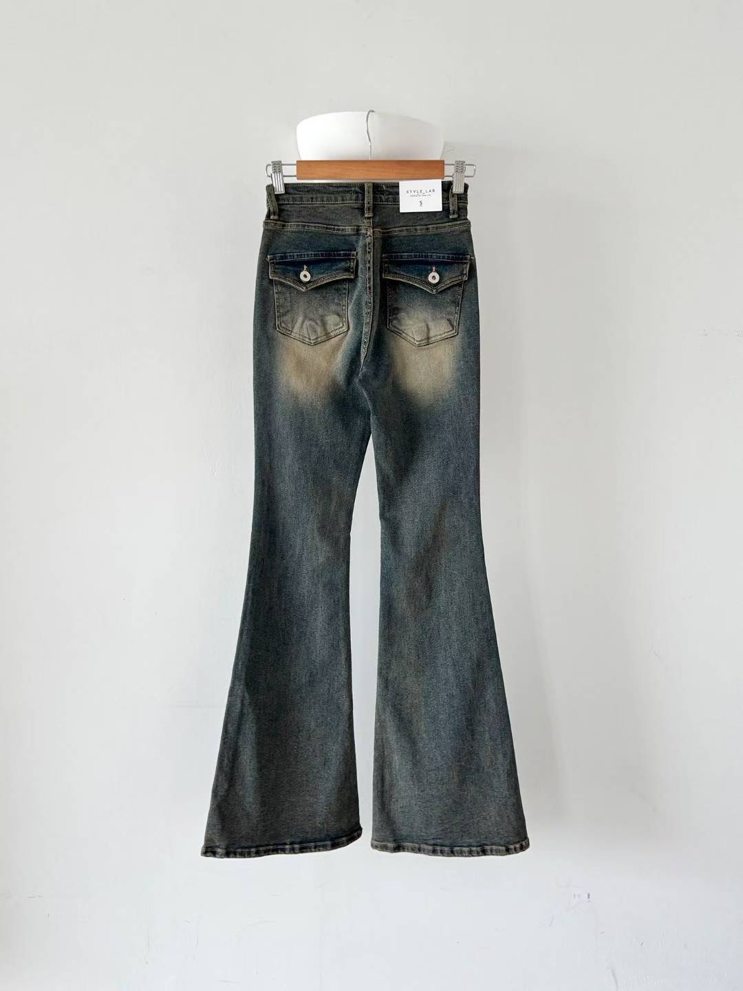 STYLE LAB韓國直郵㊣女士新款時尚熱賣推薦人氣25秋冬牛仔褲STYLE LAB牛仔褲