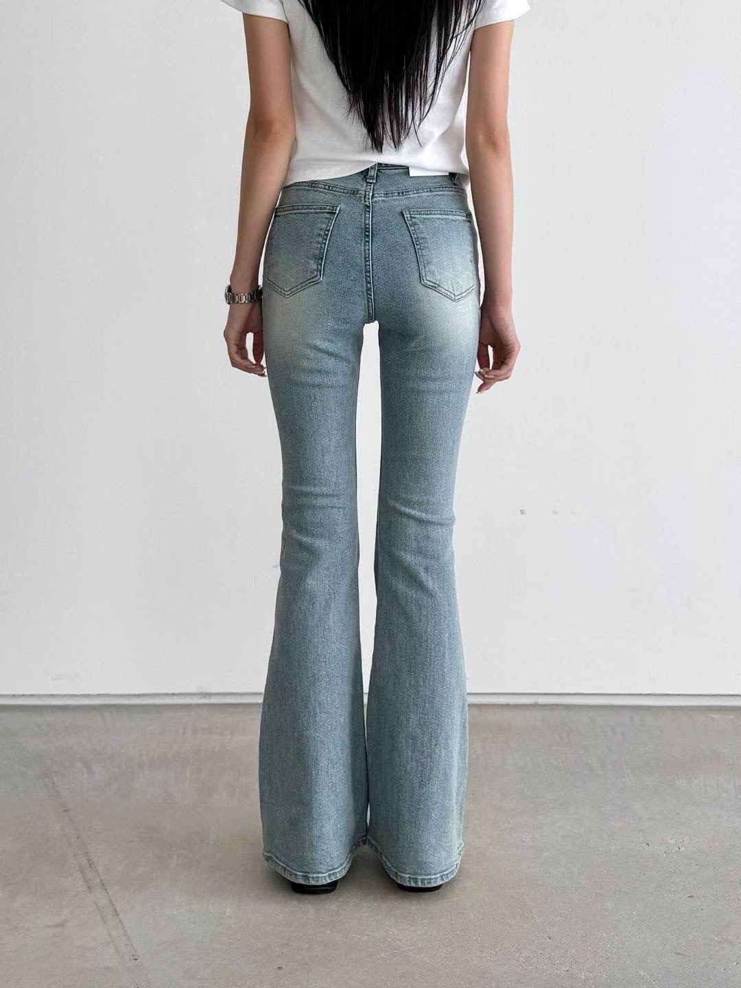 STYLE LAB韓國直郵㊣女裝新款推薦職業人氣真品25秋冬牛仔褲STYLE LAB牛仔褲