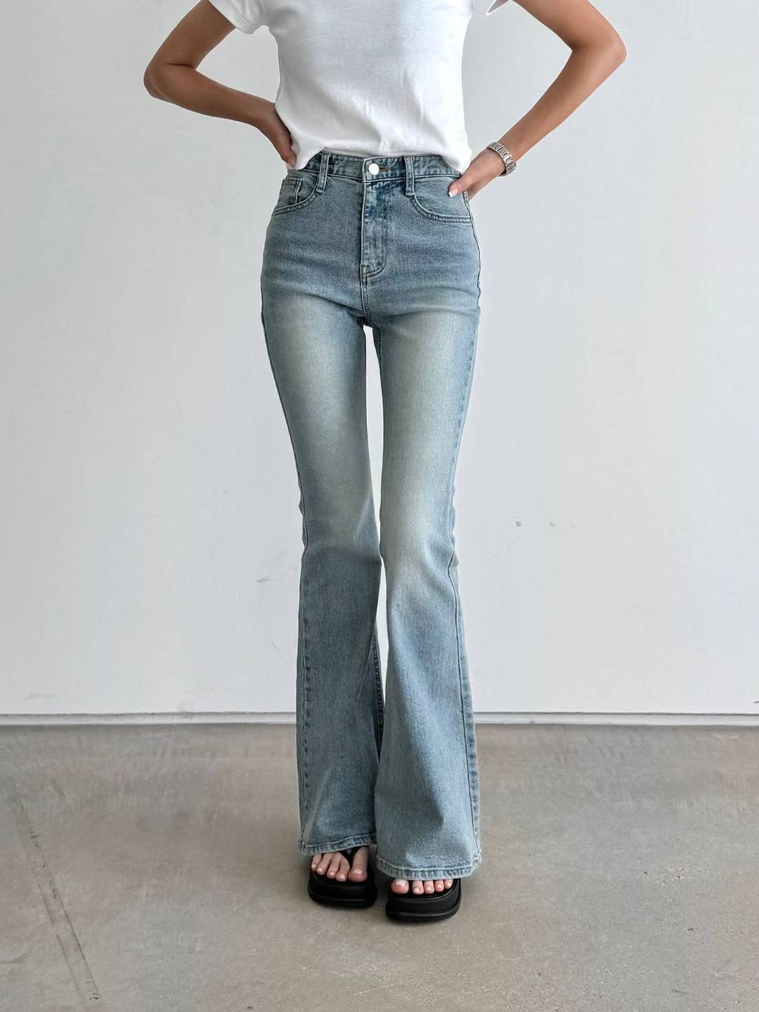 STYLE LAB韓國直郵㊣女裝新款推薦職業人氣真品25秋冬牛仔褲STYLE LAB牛仔褲圖色1